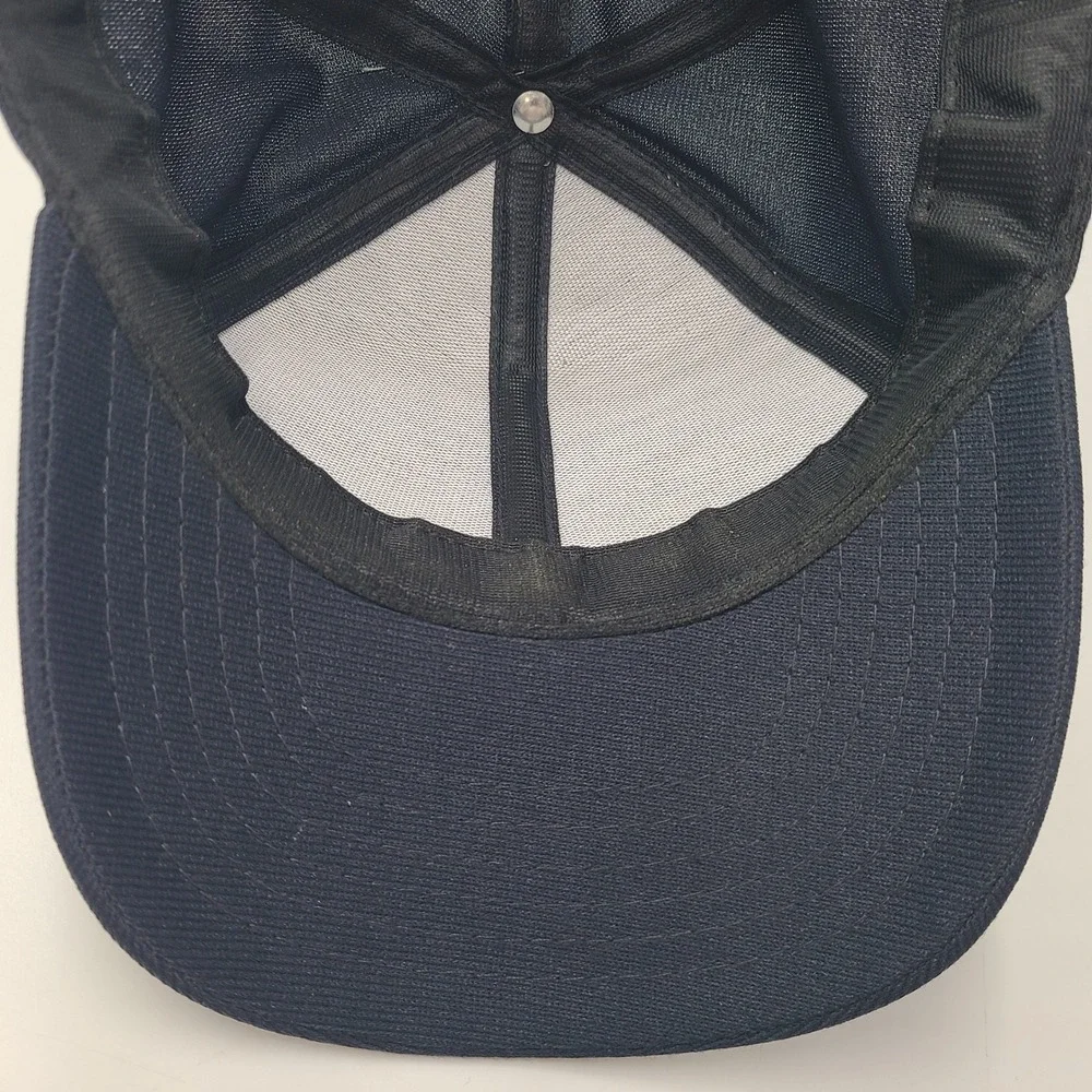 Vintage USS Franklin D Roosevelt Hat Snapback (Fits Small) Blue CV-42 US Navy